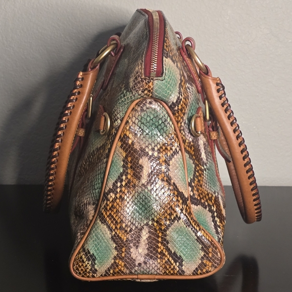 Dooney & Bourke Python Satchel Limited Edition - Picture 6 of 14